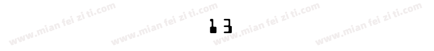 Geogrotesque 13 Regular字体转换
